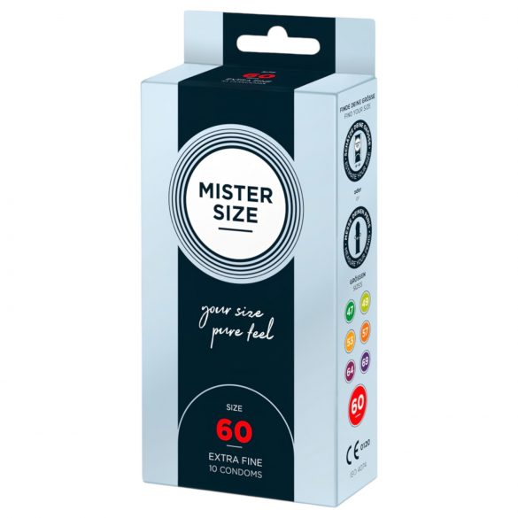 Mister Size tynd kondom - 60mm (10 stk)