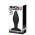 Stor Black Velvet anal plug