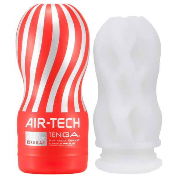 TENGA Air Tech Regular - genanvendelig onaniprodukt (hvid)