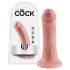 King Cock 15 cm dildo - naturlig