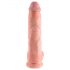 King Cock 10 stor dildo (25 cm) - natur