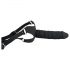 You2Toys - Sort Silikone Strap-On Dildo