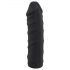 You2Toys - Sort Silikone Strap-On Dildo