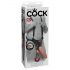 King Cock Strap-on 12 - med sele (30 cm)