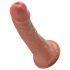 King Cock 6 dildo (15 cm) - brun