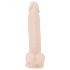 Nature Skin - realistisk dildo med sugekop - natur (medium)