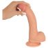 Realistixxx naturlig dildo med sugebund (22 cm)