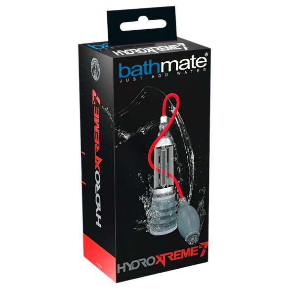 Bathmate Xtreme Hydromax 7 - Gennemsigtig hydropumpe-sæt