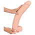 realistixxx Giant 3XL - realistisk dildo (42cm) - naturfarvet