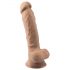 Silexd 7 - sugekop dildo 17,5cm (naturlig)