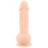 Silexd 9,5 - sugekopdildo - 24cm (naturlig)