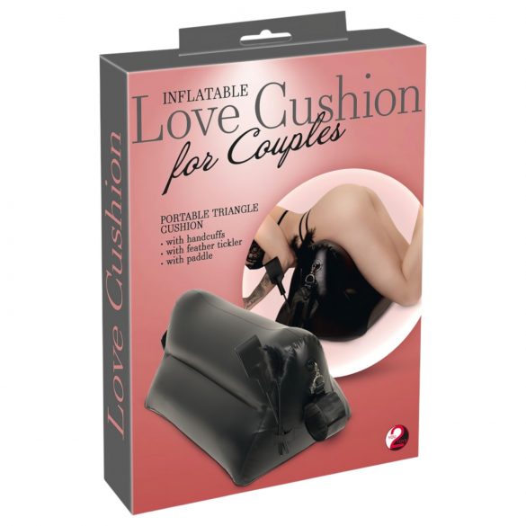 You2Toys Love Cushion - Oppustelig sexpudepakke (sort)