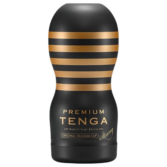 TENGA Premium Strong - engangs onaniprodukt (sort)