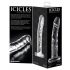 Icicles No. 62 - klar glasdildo med penisdesign