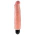 King Cock 7 - vandtæt, naturtro vibrator (18 cm)