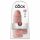 King Cock 9 Chubby dildo med sugekop - natur, 23 cm