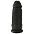 King Cock 9 Chubby sugedildo - Sort, 23 cm