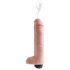 King Cock 10 - Sprøjtende dildo 25 cm - Naturtro