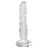 King Cock Clear 6 - sugekop dildo (15 cm)