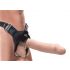 Fetish Strap-On 12 - hul dildo til spændende oplevelser (naturlig)