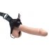 Fetish Strap-On 12 - hul dildo til spændende oplevelser (naturlig)