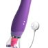 Fantasy - genopladelig 3i1 vibrator (lilla)