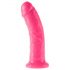 Dillio 8 - realistisk dildo med sugekop (20 cm) - pink