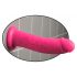 Dillio 8 - realistisk dildo med sugekop (20 cm) - pink