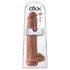 King Cock 15 - kæmpe dildo (38cm) - mørk natur