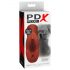 PDX Dobbelt Stroker - 2i1 realistisk masturbator (brun)