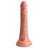 King Cock Elite 7 - Sugende realistisk dildo (18 cm) - naturfarvet