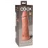 King Cock Elite 8 - Naturtro dildo, sugefod, 20 cm