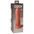 King Cock Elite 20 cm natur - med sugekop