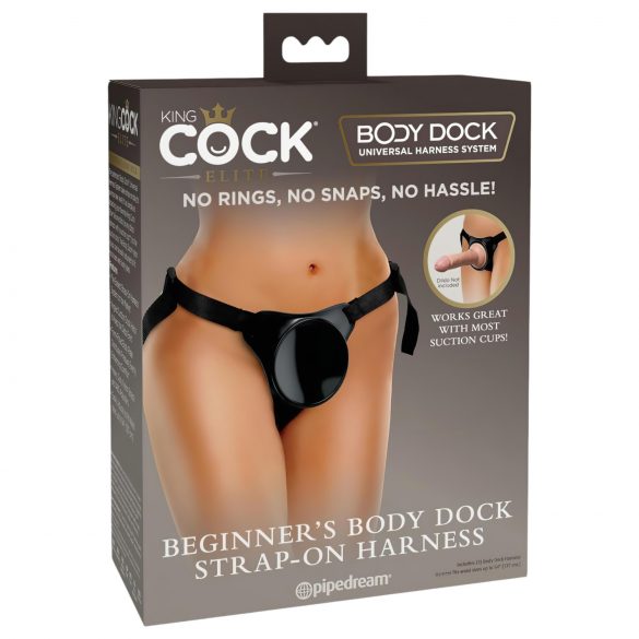 King Cock Elite Begynder Harness - sort