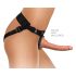 King Cock Elite Comfy Body Dock - justerbar strap-on (brun)