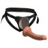 King Cock Elite Comfy Body Dock - justerbar strap-on (brun)