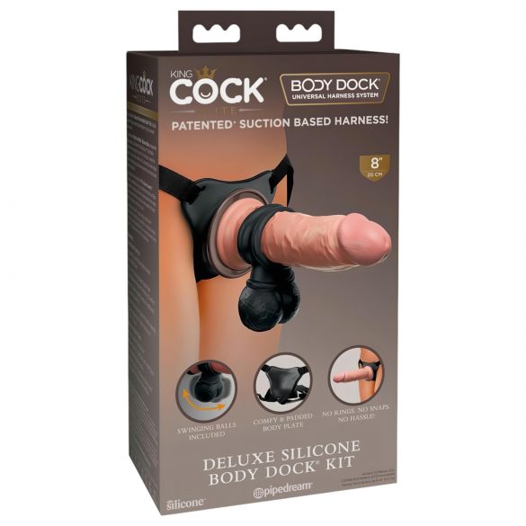 King Cock Elite Deluxe - Strap-on dildosæt