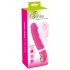 SMILE Soft - genopladelig, opvarmende vibrator (pink)