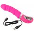 SMILE Soft - genopladelig, opvarmende vibrator (pink)