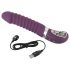 SMILE Soft - Genopladelig varmende vibrator (lilla)