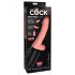 King Cock Plus 6,5 - naturtro vibrator med kugler