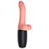 King Cock Plus 6,5 - naturtro vibrator med kugler