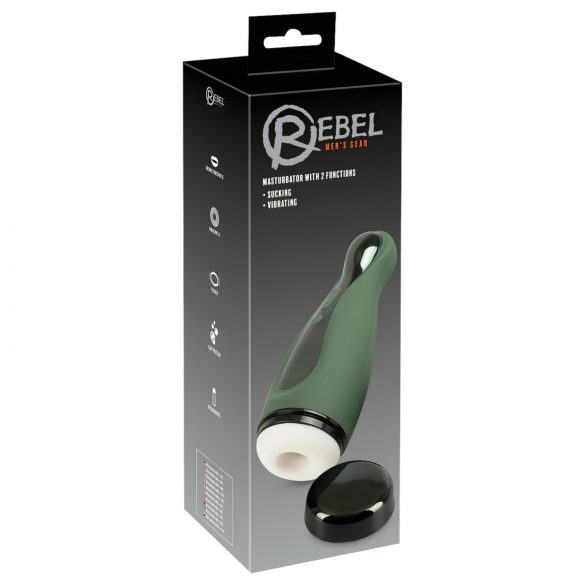 Rebel 2 Funktioner - Genopladelig sugende vibrator