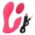 SMILE Trusse - genopladelig 2i1 radiovibrator (pink)