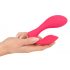 SMILE Trusse - genopladelig 2i1 radiovibrator (pink)