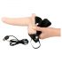 You2Toys Strap-on - Opladelig og justerbar vibrator (naturlig)