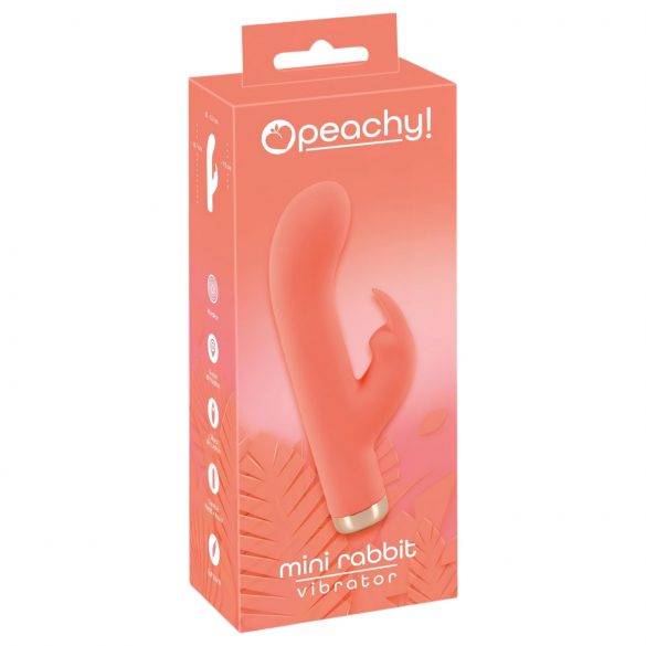 You2Toys Peachy! mini rabbit - genopladelig kanin-vibrator (fersken)