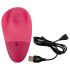 SMILE Thumping Touch - genopladelig pulserende klitorisvibrator (pink)