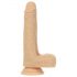 Naked Addiction Thrusting 19cm Vibrator - Naturlig