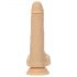 Naked Addiction Thrusting 19cm Vibrator - Naturlig